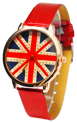 Kawaii Factory British fever (krasnye) wrist watches for unisex - 1 picture, photo, image