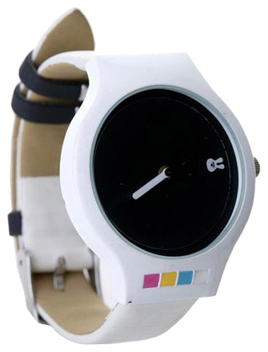 Kawaii Factory Kajt (belo-chernye) wrist watches for unisex - 1 photo, image, picture