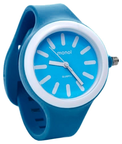 Kawaii Factory Monol plastic (sinie) wrist watches for women - 1 image, photo, picture