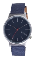 KOMONO Wizard Heritage Series Silver/Navy wrist watches for men - 1 image, picture, photo