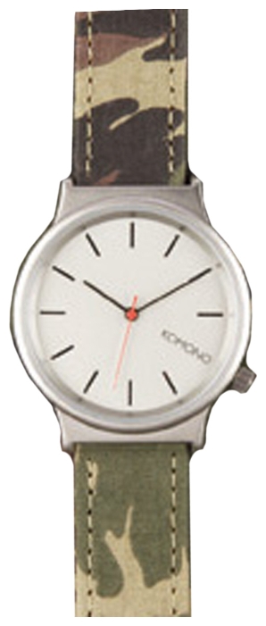 KOMONO Wizard Print Series Woodland-Camo wrist watches for unisex - 1 photo, image, picture