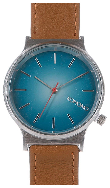 KOMONO Wizard Silver/Gradient/Leaf wrist watches for men - 1 image, picture, photo