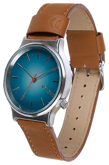 KOMONO Wizard Silver/Gradient/Leaf wrist watches for men - 2 image, picture, photo