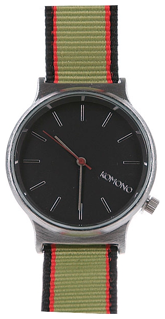 KOMONO Wizard Three Tone Series Silver/Sage/Green wrist watches for unisex - 1 image, picture, photo