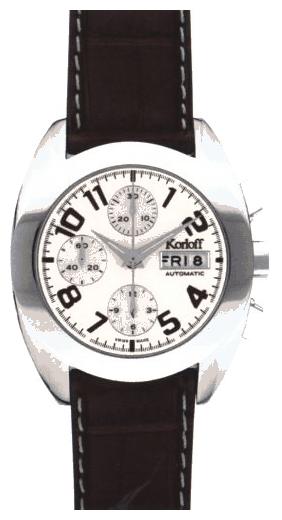 Korloff K20/1BC wrist watches for unisex - 1 image, photo, picture