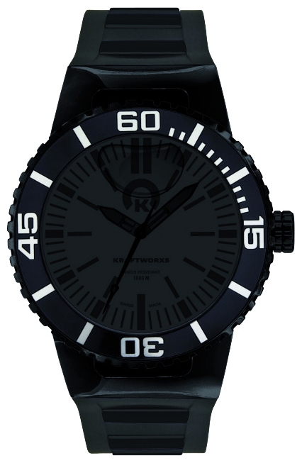 Kraftworxs KW-D1000-15BK wrist watches for unisex - 1 picture, image, photo