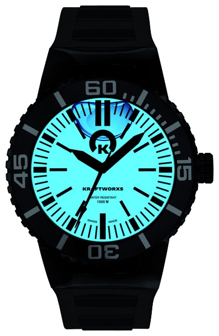Kraftworxs KW-D1000-15BK wrist watches for unisex - 2 picture, image, photo