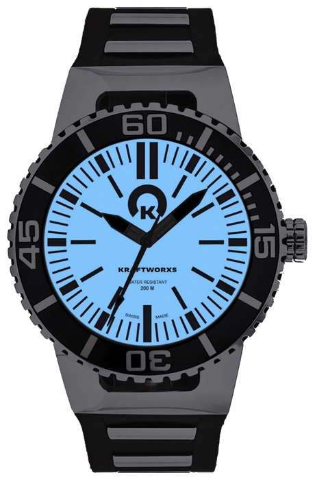 Kraftworxs KW-D200-15BK1 wrist watches for unisex - 2 picture, photo, image