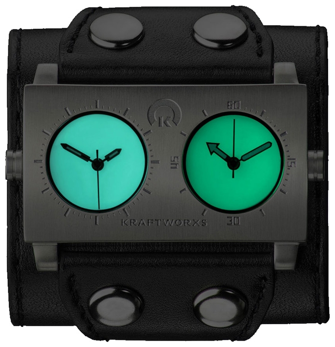Kraftworxs KW-DT-11B1/13Y wrist watches for unisex - 2 picture, photo, image