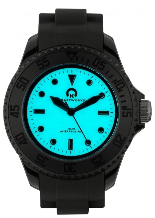 Kraftworxs KW-SL-15BK wrist watches for women - 2 photo, image, picture