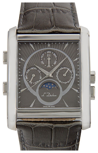 L'Duchen D537.18.33 wrist watches for men - 1 photo, picture, image