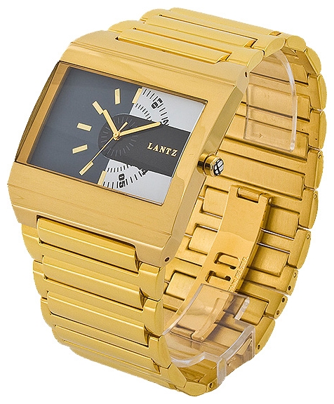 LANTZ LA1090 GD wrist watches for men - 1 picture, image, photo