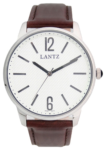 LANTZ LA835 W/BR wrist watches for men - 1 picture, image, photo