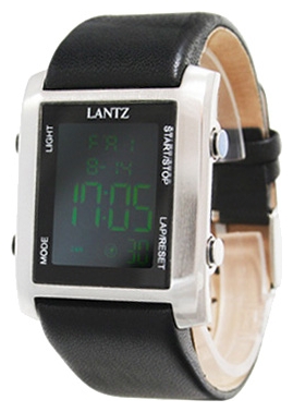LANTZ LA945 BK wrist watches for men - 1 photo, image, picture