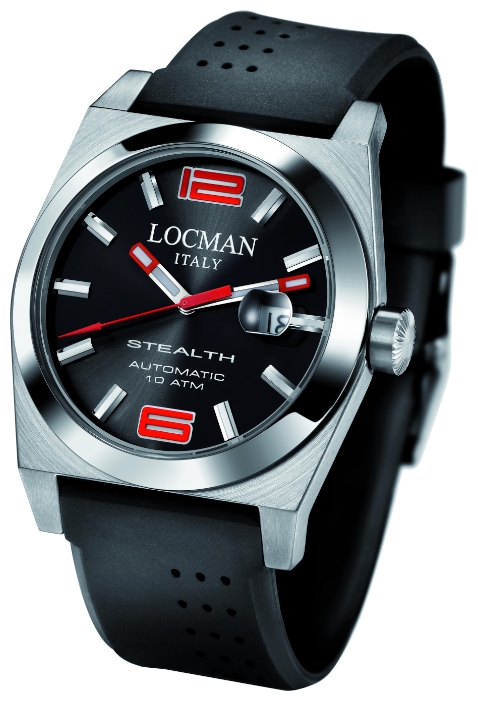 LOCMAN 020500BKNRD0GOK wrist watches for men - 1 picture, image, photo