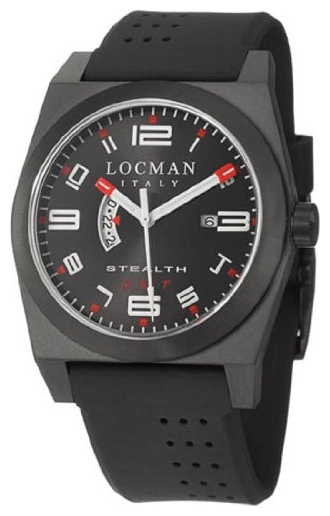 LOCMAN 200BKBKPVBK wrist watches for men - 1 photo, image, picture