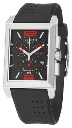 LOCMAN 242BKRD1BK wrist watches for men - 1 photo, image, picture