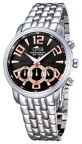 Lotus 9982/3 wrist watches for men - 1 photo, picture, image