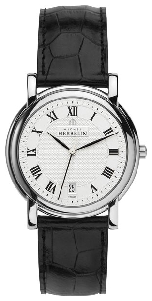 Michel Herbelin 12243-08SM wrist watches for men - 1 photo, picture, image