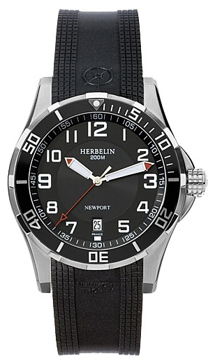 Michel Herbelin 12390-AN04CSM wrist watches for men - 1 image, picture, photo