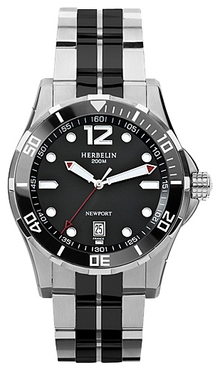 Michel Herbelin 12396-N14BNSM wrist watches for men - 1 image, picture, photo