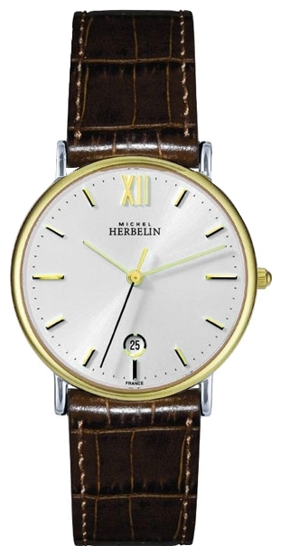 Michel Herbelin 12443-T11GOSM wrist watches for men - 1 image, picture, photo