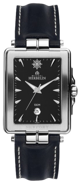 Michel Herbelin 12466-14SM wrist watches for men - 1 photo, picture, image