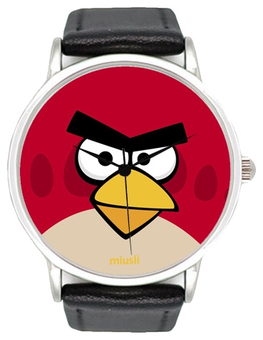 Miusli Angry birds Red bird wrist watches for unisex - 1 image, photo, picture