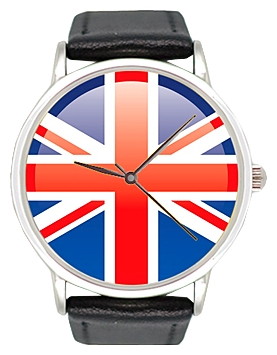 Miusli British Flag wrist watches for unisex - 1 image, picture, photo