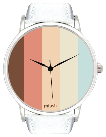 Miusli Palette warm white wrist watches for unisex - 1 image, picture, photo