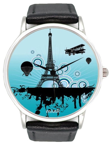 Miusli Paris Blue wrist watches for unisex - 1 image, photo, picture