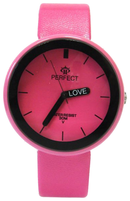 Miusli Round Pink wrist watches for unisex - 1 photo, image, picture