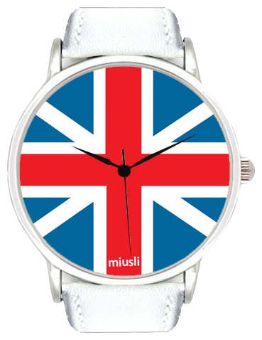 Miusli United Kingdom white wrist watches for unisex - 1 picture, photo, image