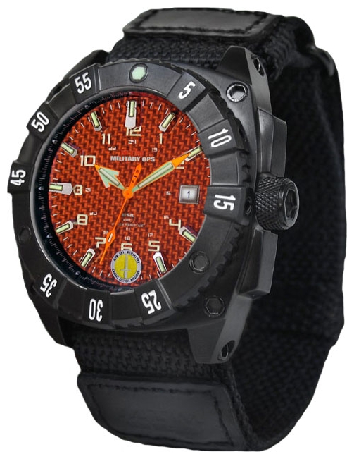 MTM BLACK-WARRIOR-ORANGE_3 wrist watches for men - 1 picture, photo, image