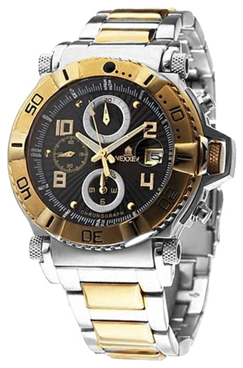Nexxen NE10901CHM 2T/BLK wrist watches for men - 1 picture, photo, image