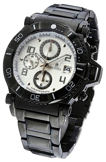 Nexxen NE10901CHM BLK/SIL wrist watches for men - 1 photo, picture, image