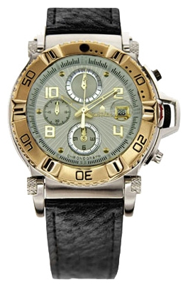 Nexxen NE10902CHM 2T/SIL/BLK wrist watches for men - 1 picture, photo, image