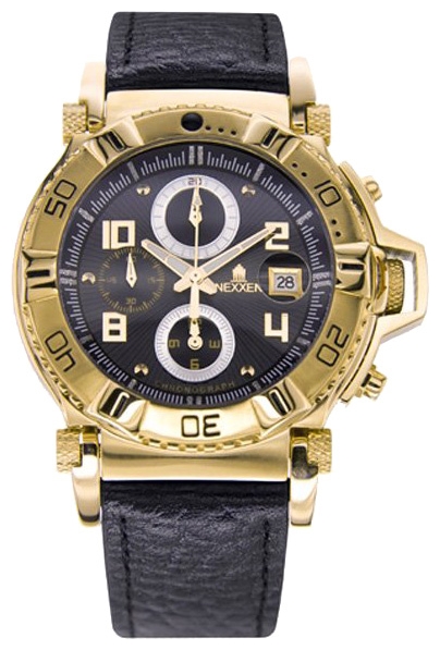 Nexxen NE10902CHM GP/BLK/BLK wrist watches for men - 1 photo, image, picture