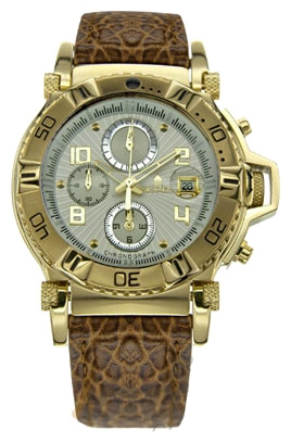Nexxen NE10902CHM GP/SIL/BRN wrist watches for men - 1 picture, photo, image