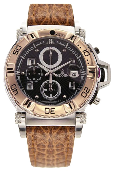 Nexxen NE10902CHM RC/BLK/BRN wrist watches for men - 1 photo, image, picture