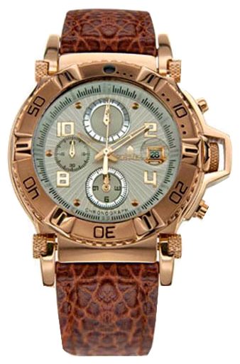 Nexxen NE10902CHM RC/SIL/BRN wrist watches for men - 1 photo, picture, image
