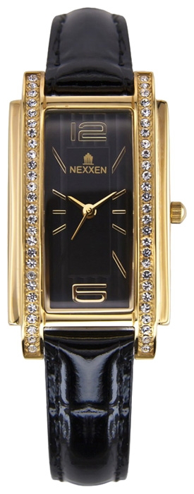 Nexxen NE12502CL GP/BLK/BLK wrist watches for women - 1 photo, image, picture