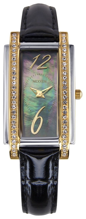 Nexxen NE12503CL 2T/BLK/BLK wrist watches for women - 1 photo, image, picture