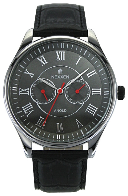 Nexxen NE12801M PNP/BLK/BLK wrist watches for men - 1 photo, picture, image