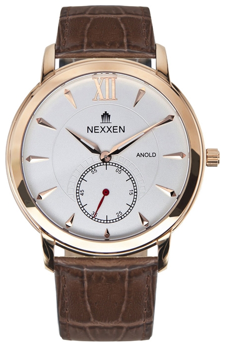 Nexxen NE12802M RG/WHT/BRN wrist watches for men - 1 photo, picture, image