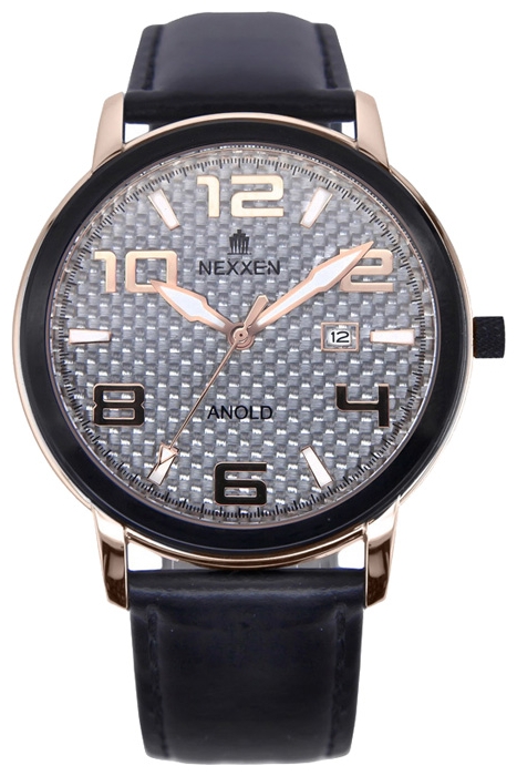Nexxen NE12803M RG/BLK/WHT/BLK wrist watches for men - 1 photo, picture, image