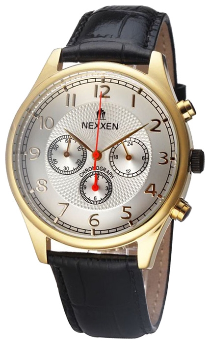 Nexxen NE12901CHM GP/WHT/BLK wrist watches for men - 1 photo, picture, image