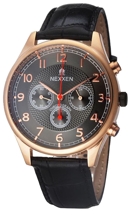 Nexxen NE12901CHM RG/BLK/BLK wrist watches for men - 1 photo, image, picture