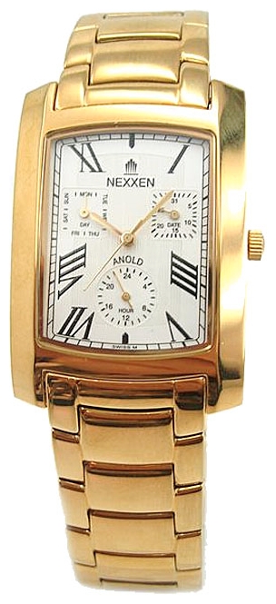Nexxen NE3902M GP/SIL wrist watches for men - 1 image, photo, picture