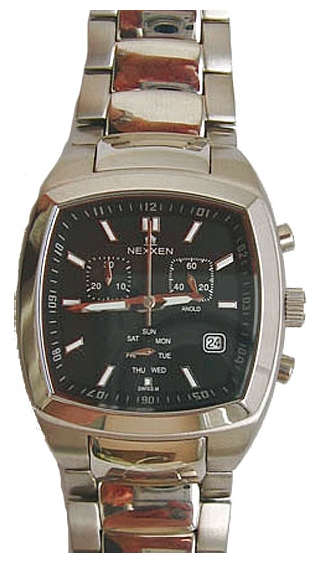 Nexxen NE4901CHM PNP/BLK wrist watches for men - 1 picture, image, photo